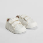 Zapatilla lona con brillo blanca PABLOSKY