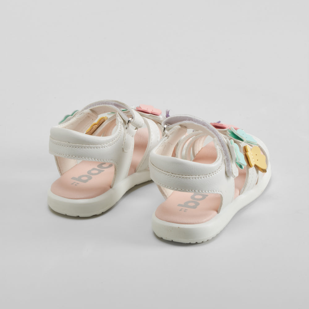 Sandalia tiras y mariposas bebé multicolor BACHE