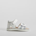 Sandalia tiras velcro blanca COMFEET BABY