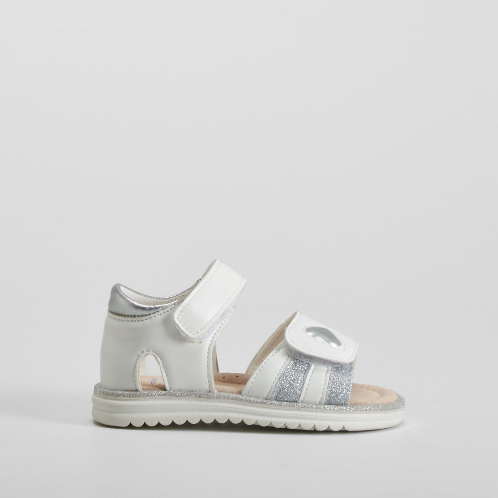 Sandalia tiras velcro blanca COMFEET BABY