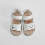 Sandalia tiras velcro blanca COMFEET BABY