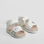 Sandalia tiras velcro blanca COMFEET BABY