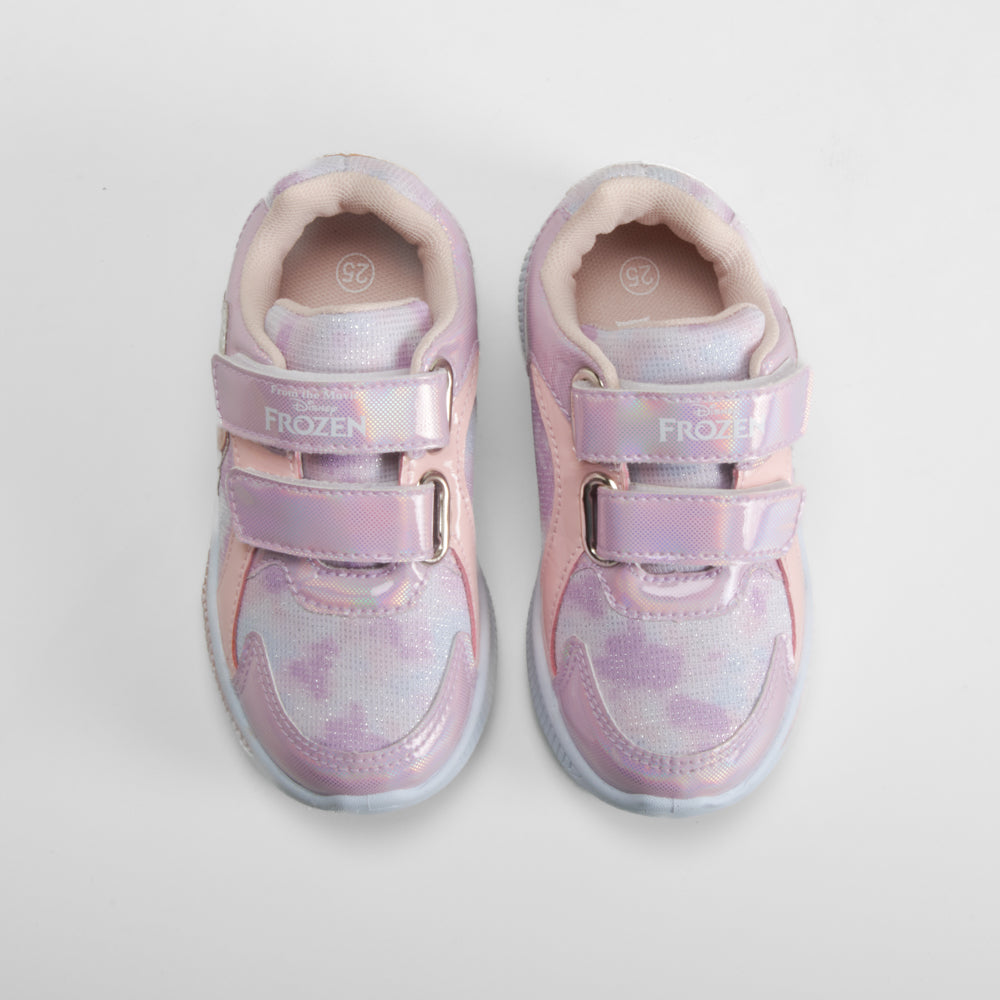 Deportiva luces morada FROZEN