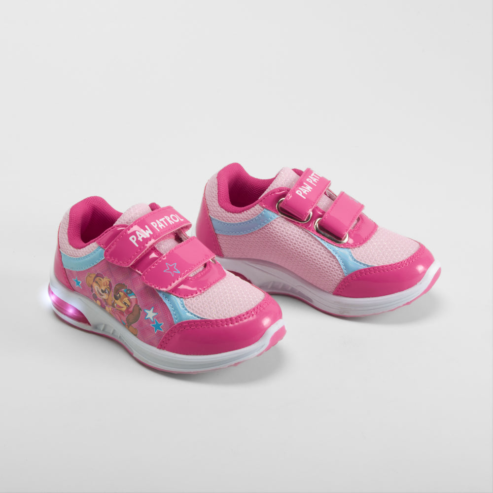 Deportiva luces color rosa PATRULLA CANINA
