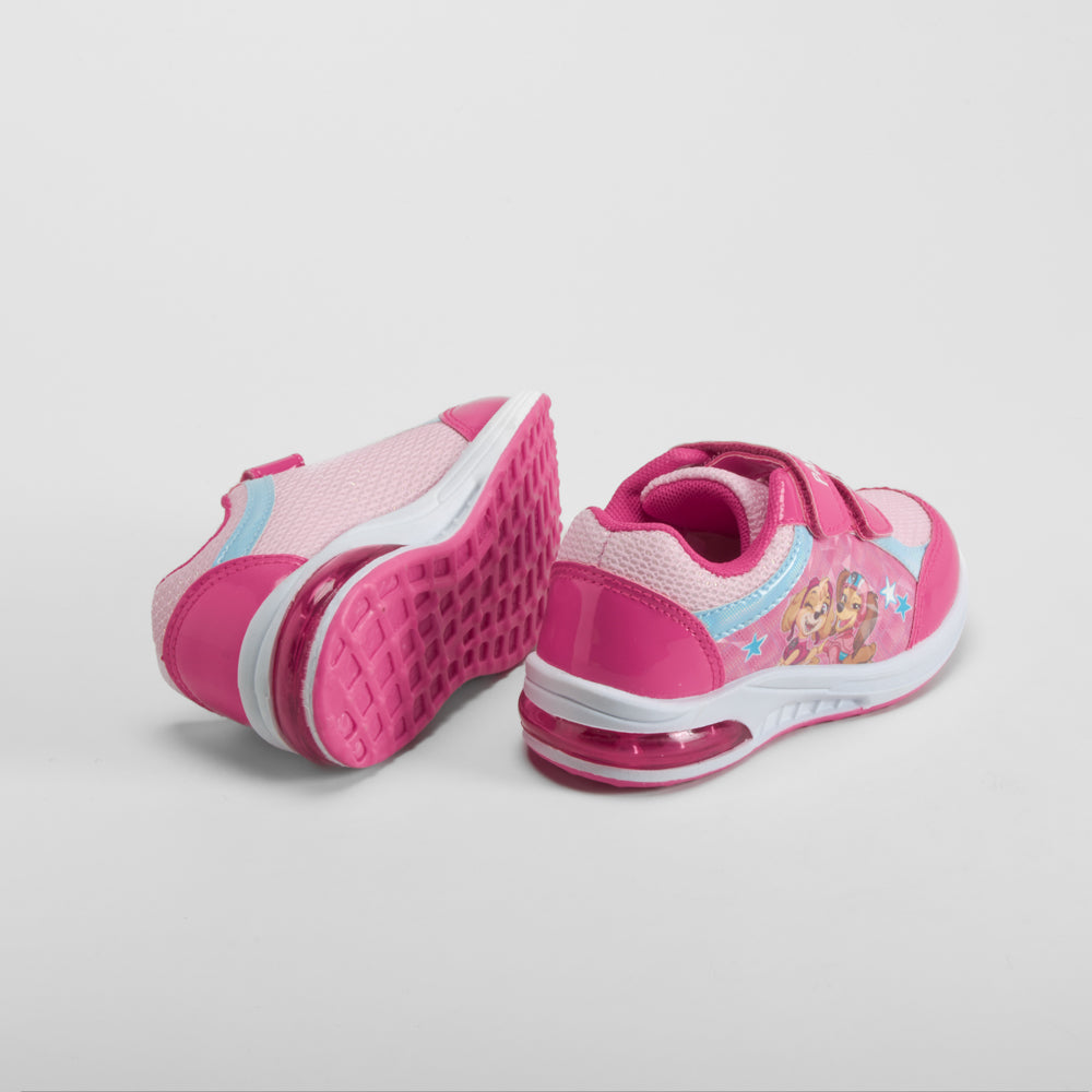 Deportiva luces color rosa PATRULLA CANINA