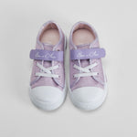 Zapatilla de lona con luces morada FROZEN