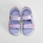 Sandalia deportiva con luces morada FROZEN
