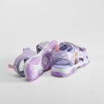 Sandalia deportiva con luces morada FROZEN