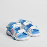 Sandalia deportiva con luces azul STITCH