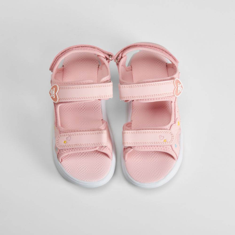 Sandalia deportiva luces rosa BEPPI