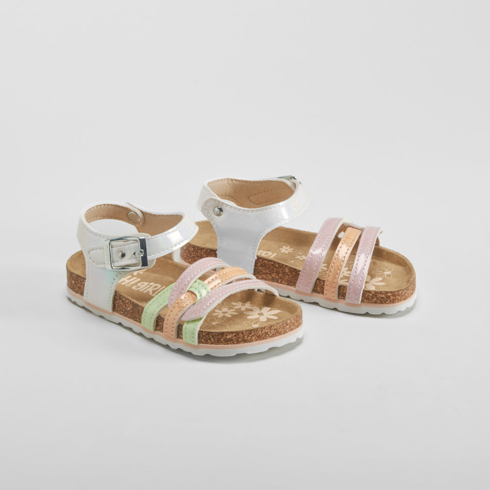 Sandalia bio de tiras multicolor OH GIRL
