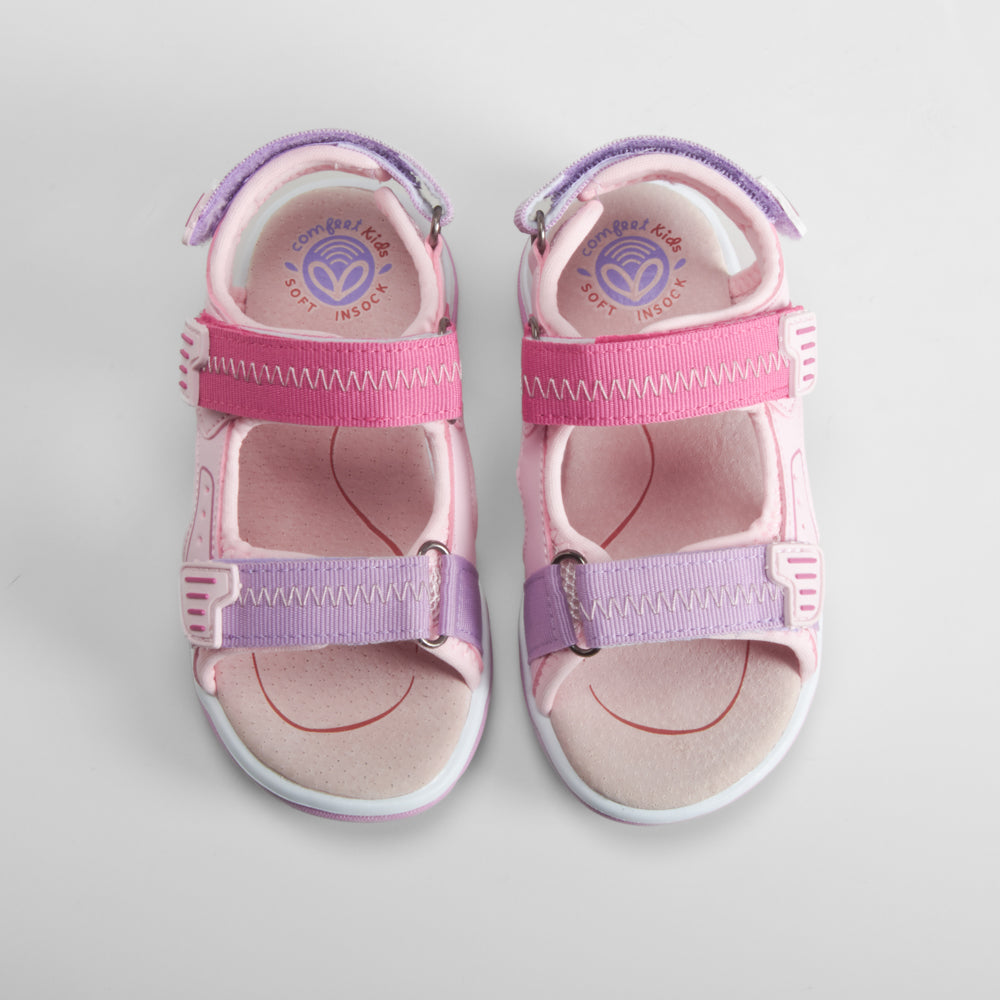 Sandalia deportiva rosa COMFEET