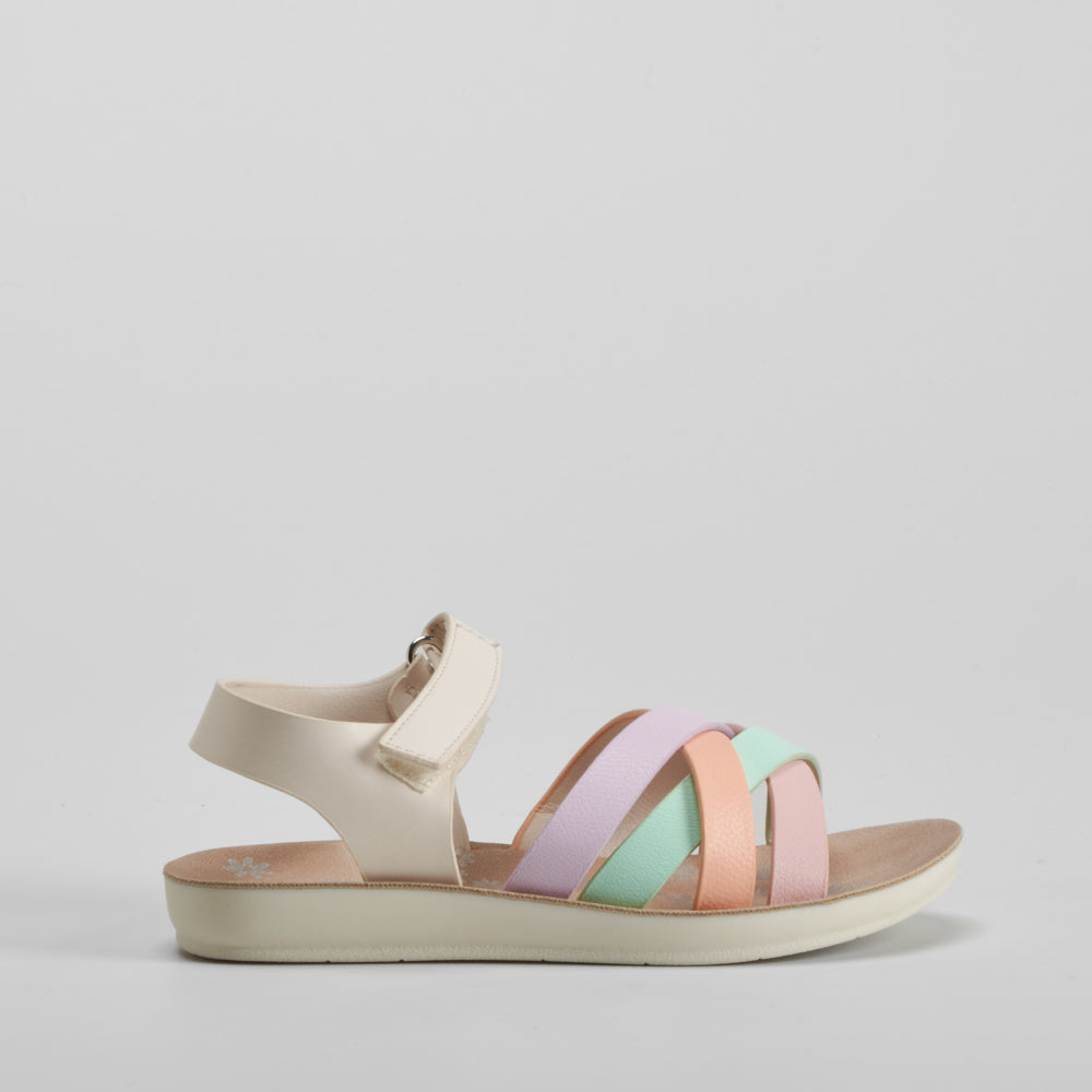 Sandalia confort tiras infantil multicolor COMFEET