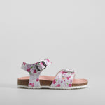 Sandalia bio corazones multicolor PABLOSKY