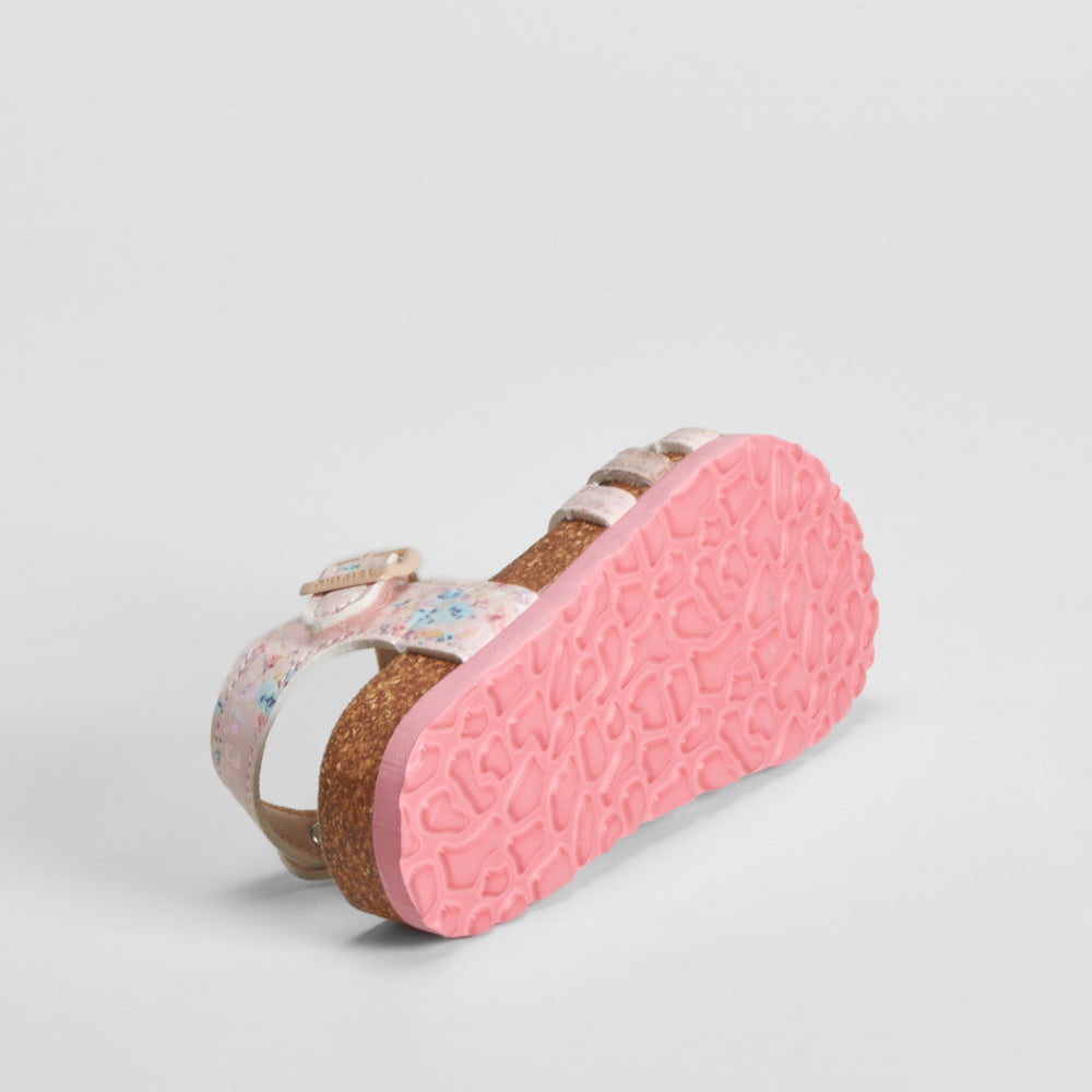 Sandalia bio de tiras rosa OH GIRL