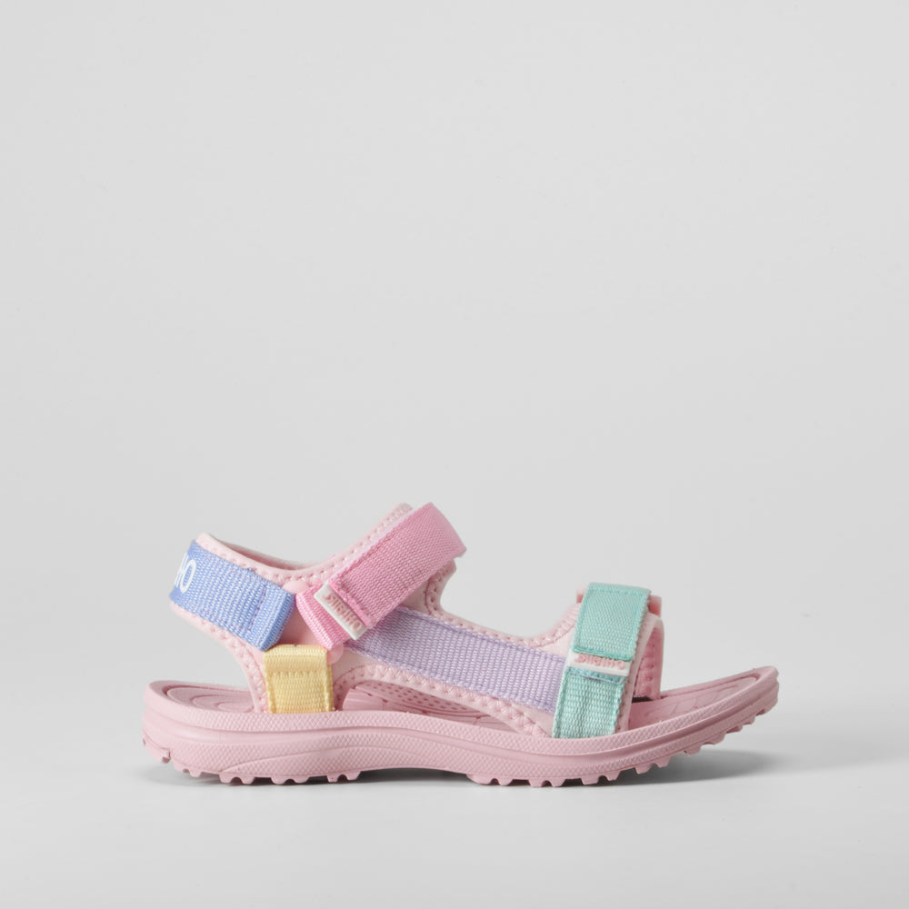Sandalia deportiva rosa multicolor OH GIRL
