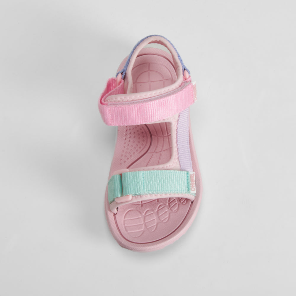 Sandalia deportiva rosa multicolor OH GIRL