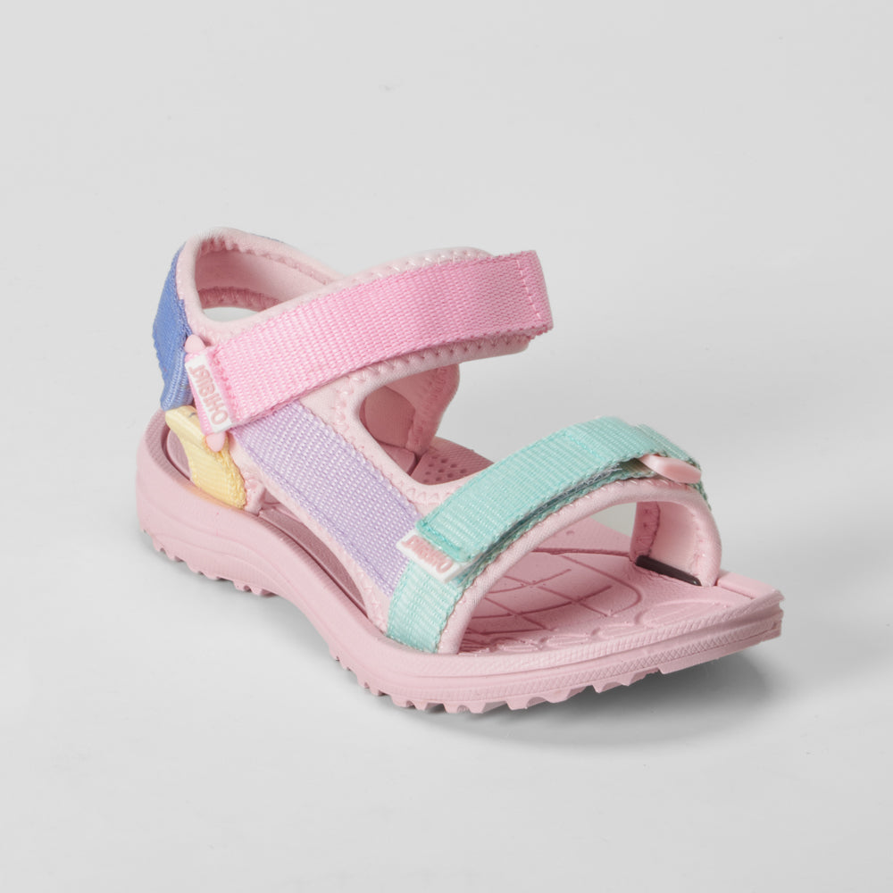 Sandalia deportiva rosa multicolor OH GIRL