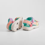 Sandalia deportiva verde multicolor OH GIRL