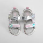 Sandalia deportiva de luces gris OH GIRL