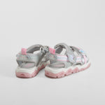 Sandalia deportiva de luces gris OH GIRL