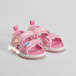 Sandalia deportiva de luces rosa OH GIRL