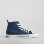 Botin lona azul marino OH GIRL