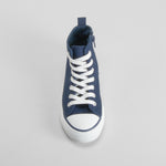 Botin lona azul marino OH GIRL