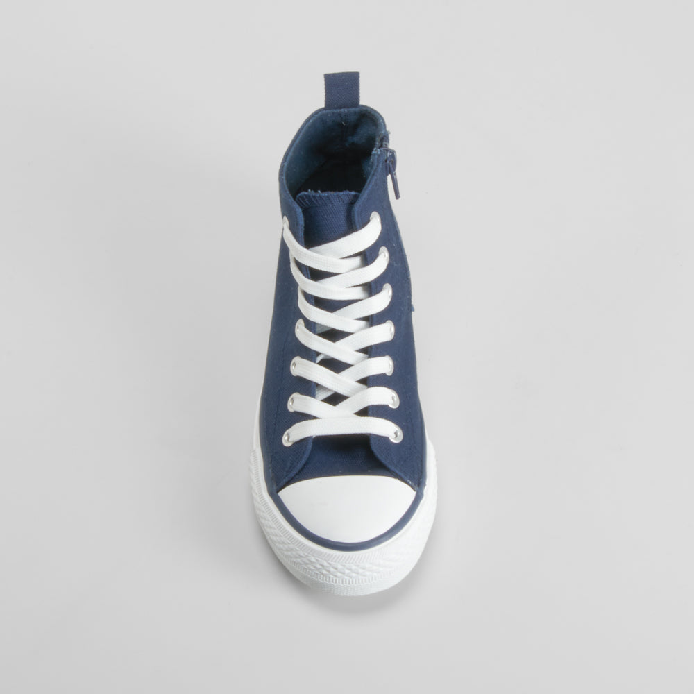 Botin lona azul marino OH GIRL