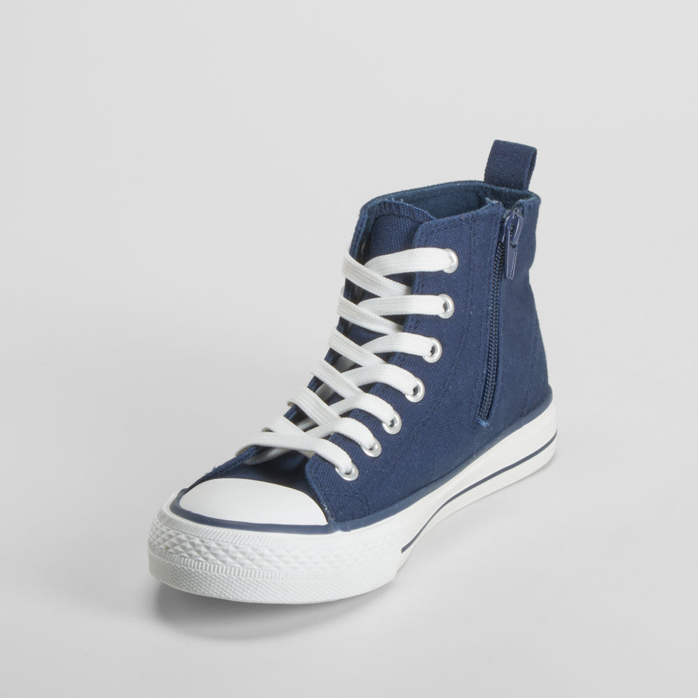 Botin lona azul marino OH GIRL