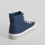 Botin lona azul marino OH GIRL