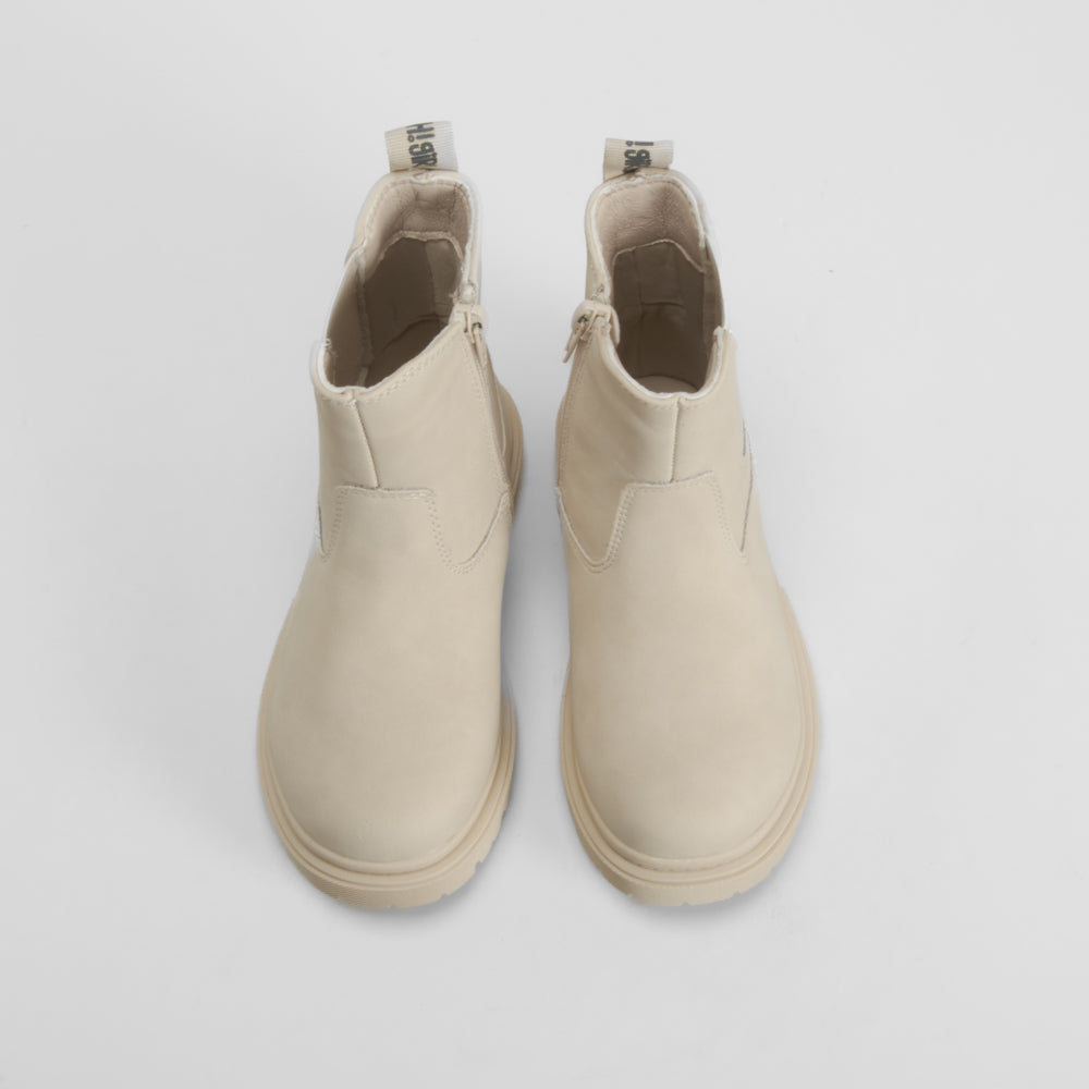 Botín plano beige OH GIRL