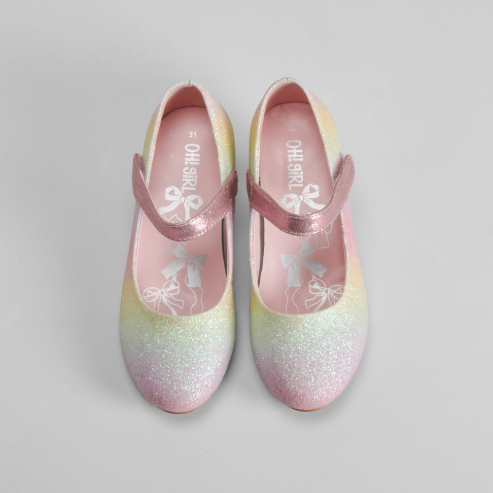 Zapato tacón multicolor OH GIRL