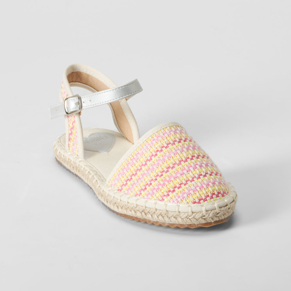 Alpargata yute infantil rafia multicolor OH GIRL