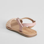 Sandalia de tiras piel rosa OH GIRL