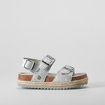 Sandalia bio yute plata XTI