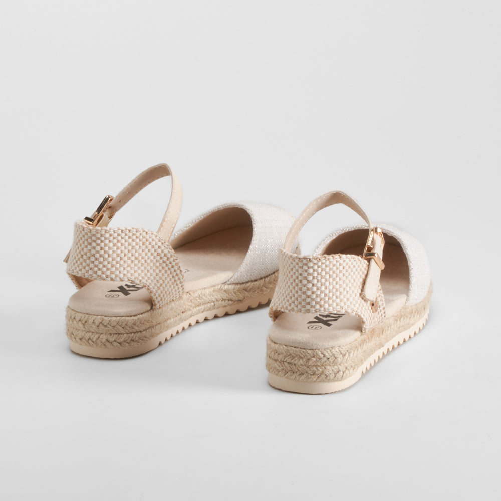 Sandalia yute beige XTI