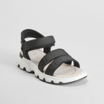 Sandalia deportiva negro COMFEET