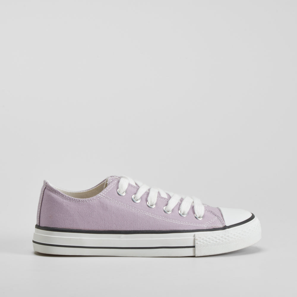 Zapatilla lona lila OH GIRL