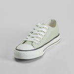 Zapatilla de lona con cordones verde menta OH GIRL