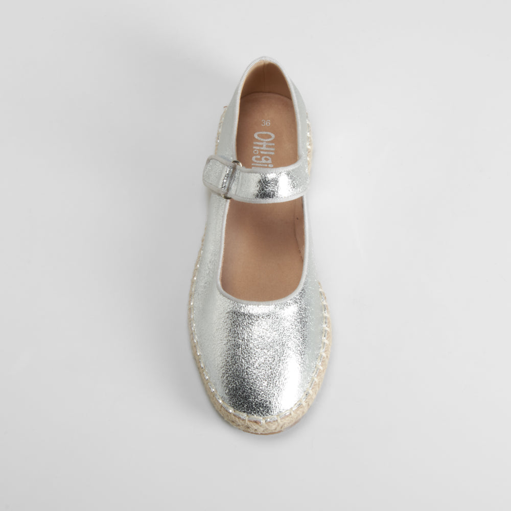 Mercedita con brillo color plata OH GIRL