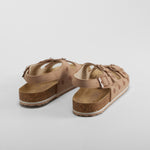 Sandalia bio con hebillas marrón OH GIRL