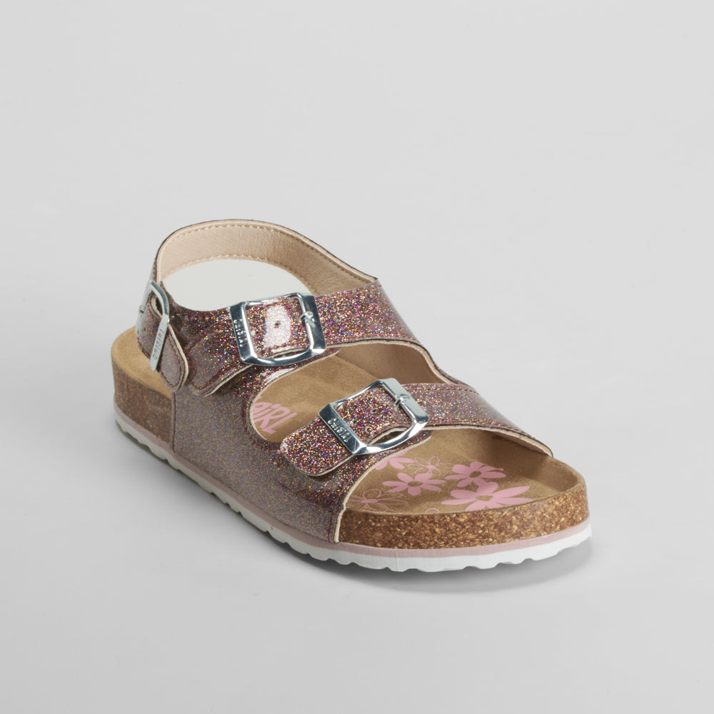 Sandalia bio con hebillas multicolor OH GIRL