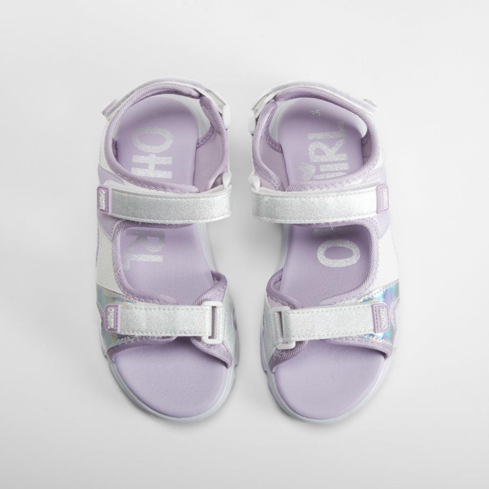 Sandalia deportiva chunky morado OH GIRL