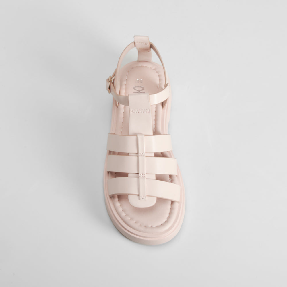 Sandalia plataforma rosa OH GIRL