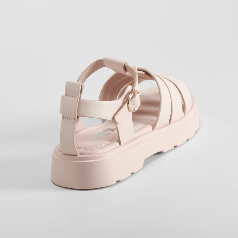 Sandalia plataforma rosa OH GIRL