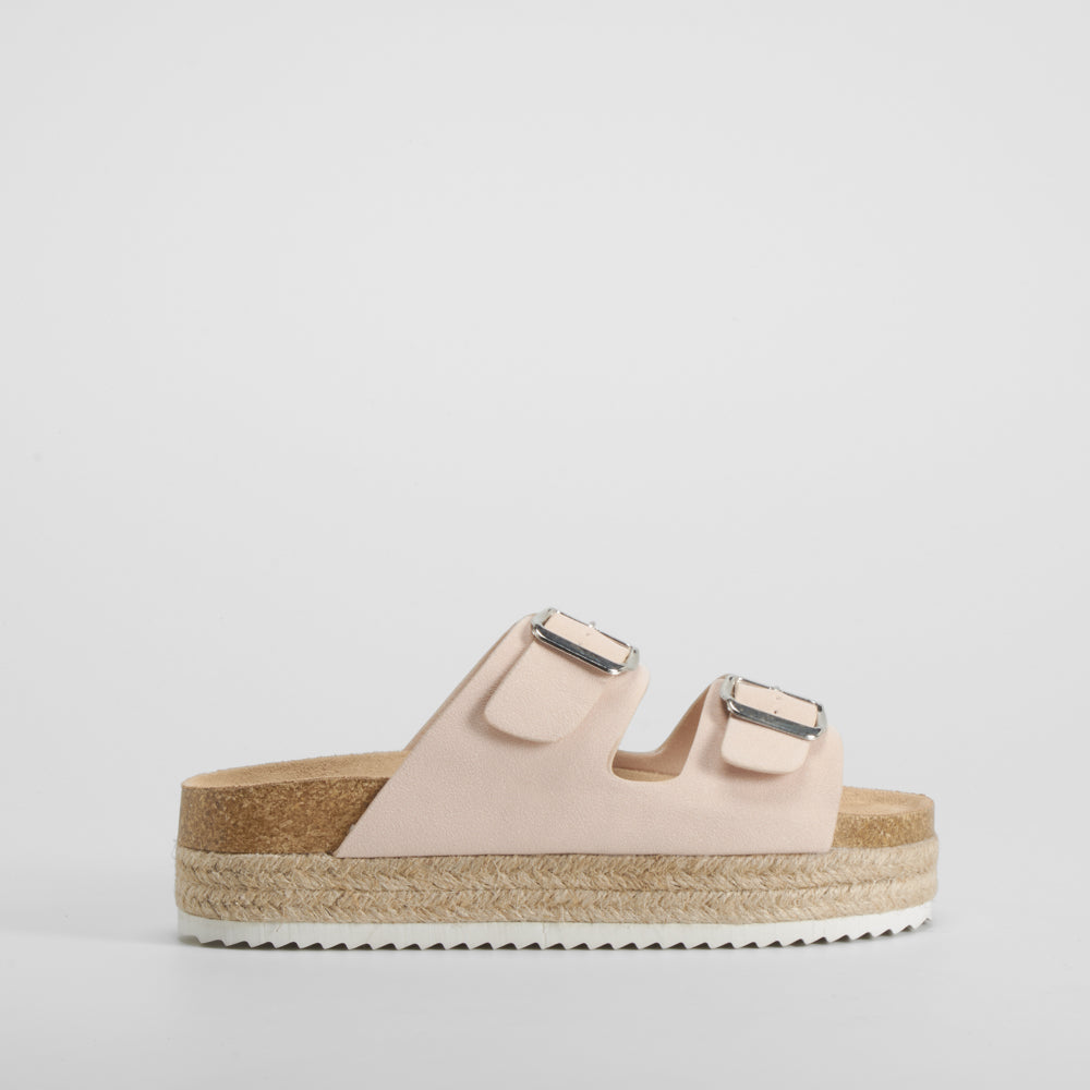 Sandalia bio plataforma rosa OH GIRL