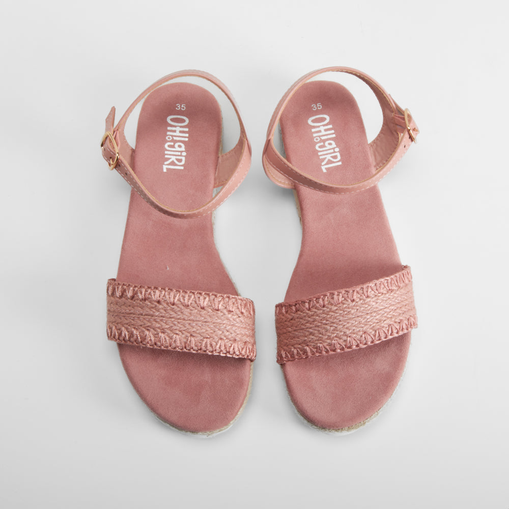 Sandalia yute rosa OH GIRL