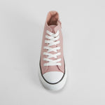 Zapatilla alta de lona rosa OH GIRL