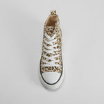 Zapatilla alta lona leopardo OH GIRL